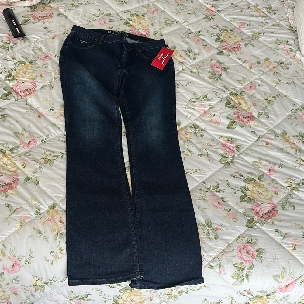 Women's Dark Blue Jeans
